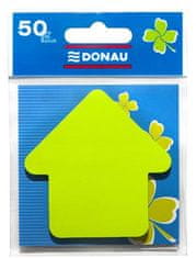 Donau Samolepicí bloček ve tvaru šipky, 50 lístků, DONAU, zelený