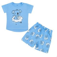 NEW BABY Dětské letní pyžamko Dream modré - 62 (3-6m)