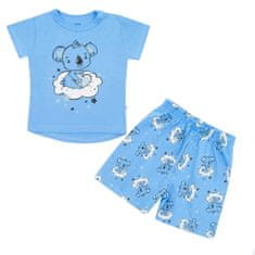 NEW BABY Dětské letní pyžamko Dream modré - 74 (6-9m)