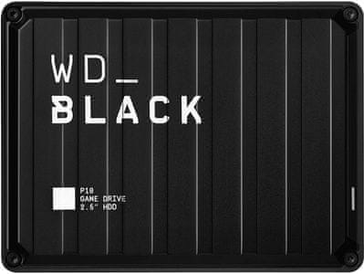 Externí disk WD Black P10 - 5TB (WDBA3A0050BBK-WESN) hardwarové šifrování USB 3.2 Gen 1