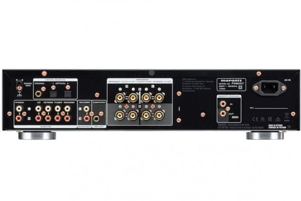 výkonný 2kanálový zesilovač marantz PM6007-N1 s výkonem 45 w na kanál elegantní design toroidní trafo bez vibrací phono vstup s fet subwoofer výstup hdam-sa3 hi-res převod