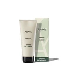 AHAVA Superfood sprchový gel Kurkuma & Toskánská kapusta s antioxidanty, Aloe Vera a minerály z Mrtvého moře 200ml