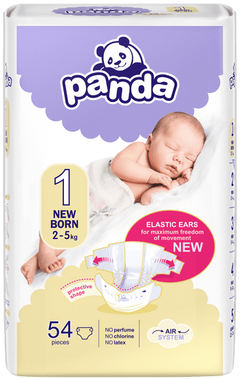 Panda New born 2-5 kg 54 ks