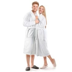 Greatstore Unisex froté župan 100% bavlna bílý XXL