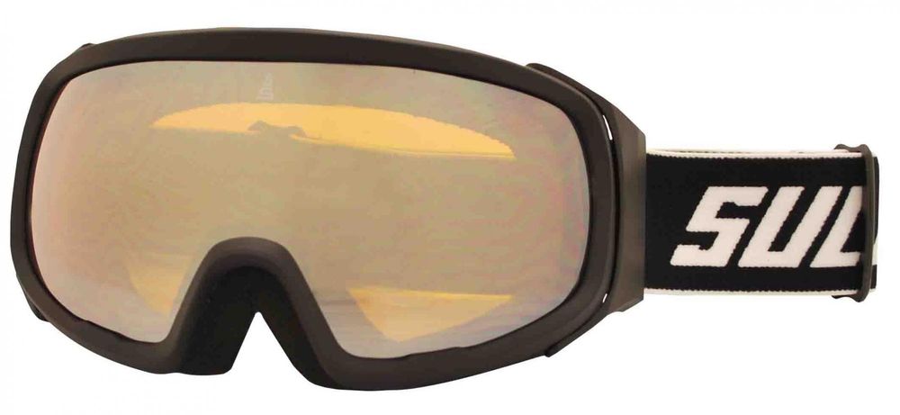 Sulov Brýle sjezdové PRO, dvojsklo revo, černé