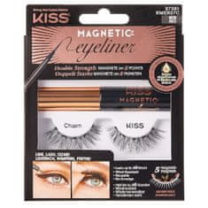 KISS Magnetické umělé řasy s očními linkami (Magnetic Eyeliner & Lash Kit) (Varianta 07 Charm)