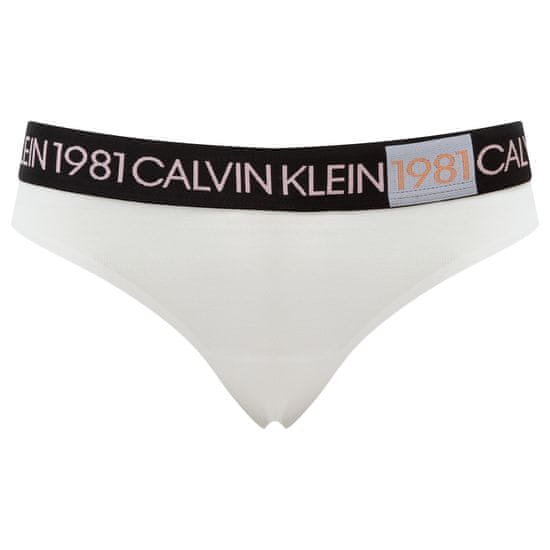 Calvin Klein Dámská tanga Velikost: M QF5448E-100