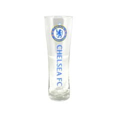 FOREVER COLLECTIBLES Vysoká sklenice na pivo FC CHELSEA Pilsner Premium