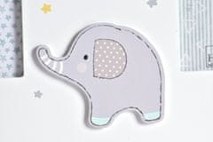 Innova GLITTER ELEPHANT rámeček MDF multi bílý