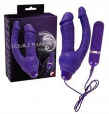 You2toys Double Pleasure Vibe / silikonový dvojitý vibrátor