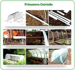 Primaterra Fóliovník CETRIOLO 510 х 154 х 160 cm