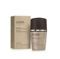 AHAVA Roll-on antibakteriální deodorant pro muže bez Hliníku s přírodním Magnesiem a minerály z Mrtvého moře bez obsahu Parabenů, Triclosanu a chemických přísad 50ml