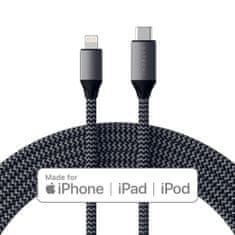 Satechi Type-C to Lightning Charging Cable - Vesmírně šedá ST-TCL18M