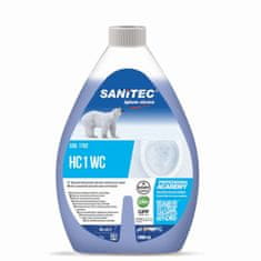 Sanitec HC1, WC čistič, superkoncentrát, 1 l