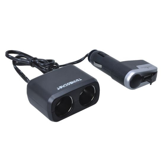 Automax Rozdvojka zapalovače 12V/24V, s USB