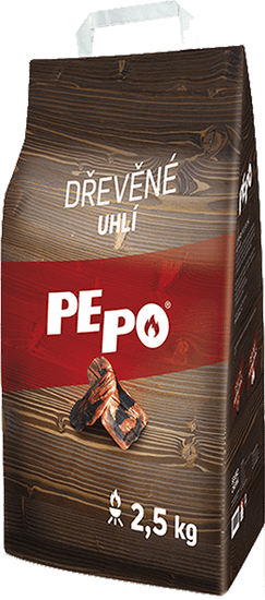 PE-PO Dřevěné uhlí 2.5kg