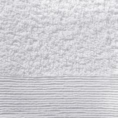 Greatstore 12dílná sada ručníků a osušek bavlna 450 g/m2 bílá
