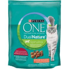 Purina ONE DUAL NATURE sterilised hovězí a spirulina 8x750 g