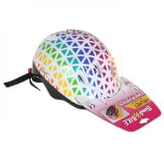 GOODBIKE Bimbobike Dětská cyklo přilba nastavitelná RAINBOW velikost S 51-52 cm