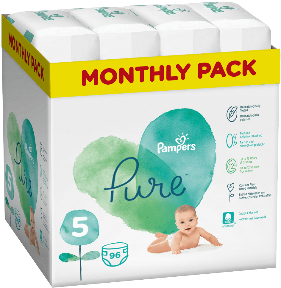 Pampers best sale pure 5