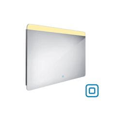 NIMCO Zrcadlo do koupelny 100x70 s osvětlením, dotykový spínač NIMCO ZP 23004V