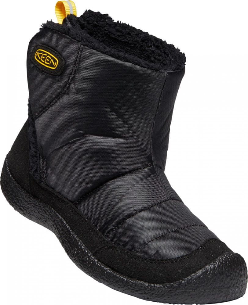 KEEN dětské sněhule HOWSER II MID C black/keen yellow 24 černá