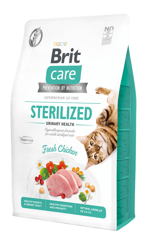 Brit Care Cat Grain-Free Sterilized Urinary Health 2 kg