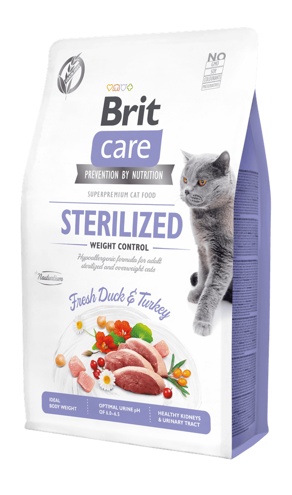 Brit Care Cat Grain-Free Sterilized Weight Control 2 kg