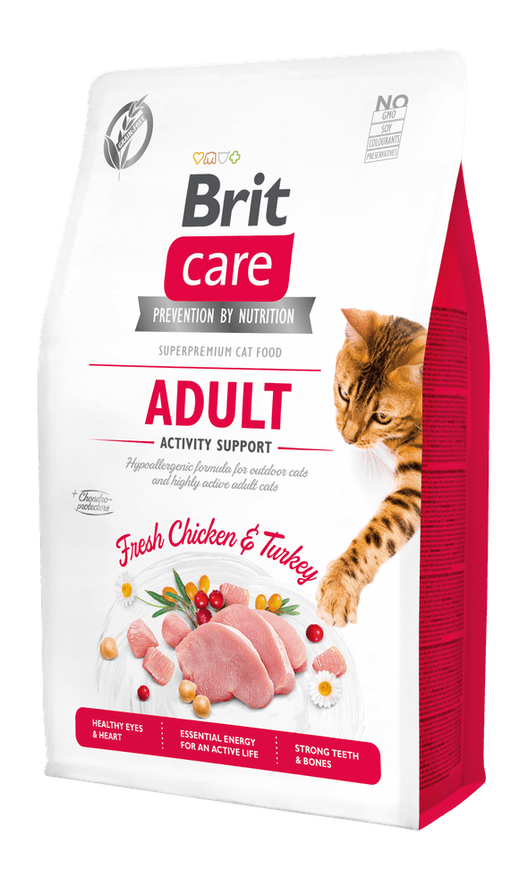 Brit Care Cat Grain-Free Adult Activity Support 2 kg