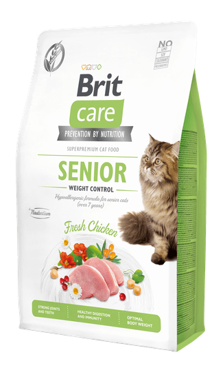 Brit Care Cat Grain-Free Senior Weight Control 2 kg