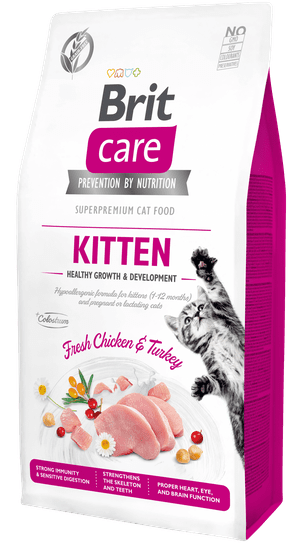 Brit Care Cat Grain-Free Kitten Healthy Growth & Development 7 kg