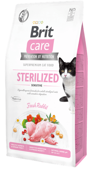 Brit Care Cat Grain-Free Sterilized Sensitive 7 kg