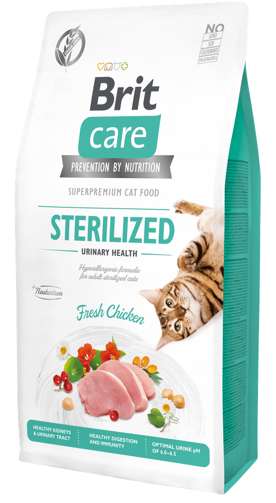 Brit Care Cat Grain-Free Sterilized Urinary Health 7 kg