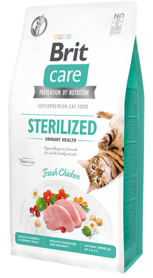 Brit Care Cat Grain-Free Sterilized Urinary Health 7 kg