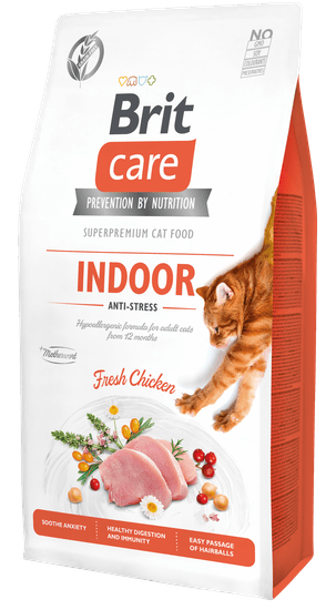 Brit Care Cat Grain-Free Indoor Anti-stress 7 kg