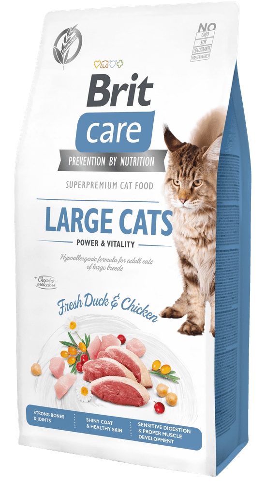 Brit Care Cat Grain-Free Large cats Power & Vitality 7 kg