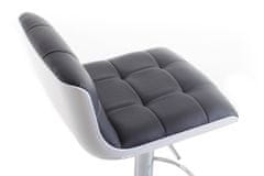 G21 Barová židle G21 Treama koženková black/white