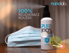 Nanolab PURE 100% regenerace roušek a respirátorů 100 ml