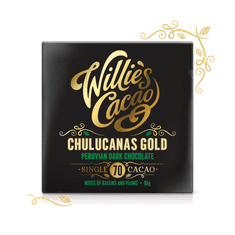 Willies Cacao  Čokoláda Peruvian Gold Chulucanas hořká 70%, 50g