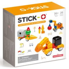 Magformers Stick-O Stavebné auta