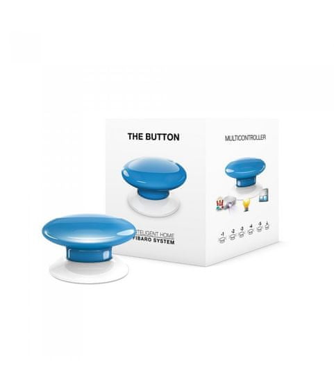 FIBARO Ovladač scén - FIBARO The Button (FGPB-101-6 ZW5) - Modré