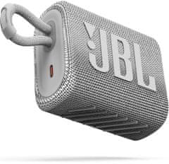 JBL GO 3, bílá