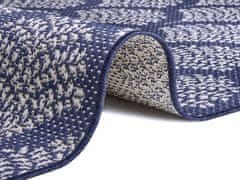 Hanse Home Kusový koberec Flatweave 104866 Blue/Cream 200x290