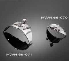 Highway-Hawk soška samolepící SKULL 85mm (lebka), universální (1ks)