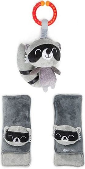 Diono Chránič pásu Soft Wraps & Toy Racoon