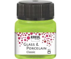 Kraftika Barva na sklo a porcelán kreul classic májová zelená 20 ml