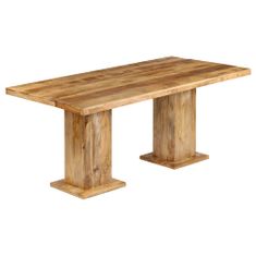 Greatstore Jídelní stůl 178 x 90 x 77 cm masivní mangovníkové dřevo