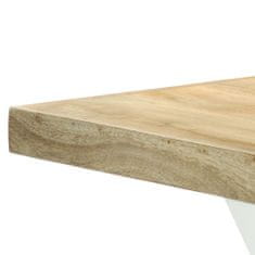 Greatstore Jídelní stůl 180 x 90 x 76 cm masivní mangovníkové dřevo