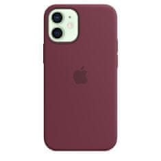 Apple iPhone 12 mini Silicone Case with MagSafe - Plum (MHKQ3ZM/A)