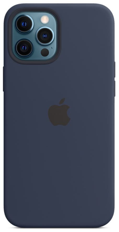 Apple iPhone 12 Pro Max Silicone Case with MagSafe - Deep Navy MHLC3ZM/A